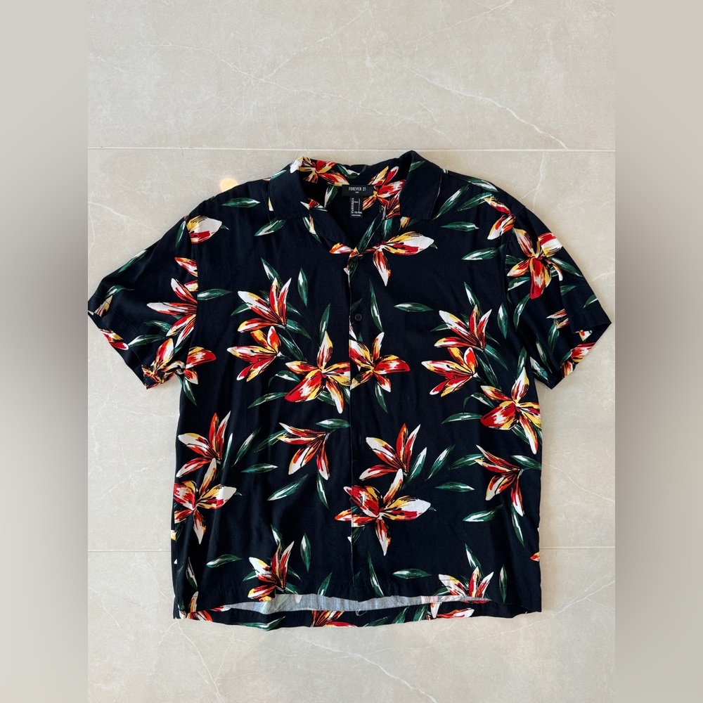 Camp Collar Button Up